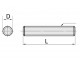 Stainless Steel : SUS 304 As Drat / All Thread "Stud Bolt" DIN975